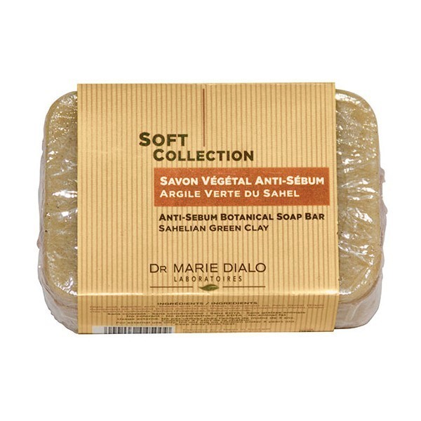Savons végatal anti-sebum argile verte du sahel